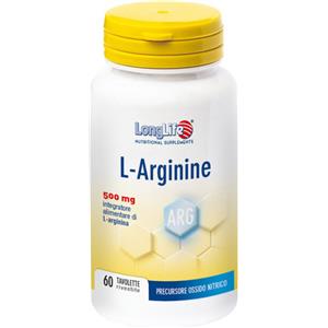 LONGLIFE Srl LONGLIFE L-ARGININE 60 TAVOLETTE scad. 30/06/2026