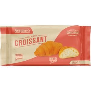 Agluten Croissant Classici Senza Glutine - 4 Pezzi da 50 g