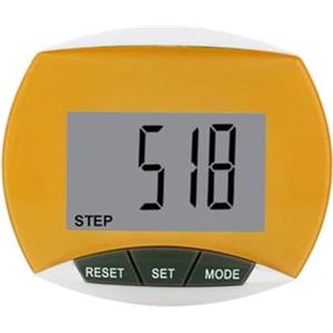 MiOYOOW Contapassi 3D Digitale, Mini Pedometro Giornaliero Monitoraggio Portatile con Cilp, Monitor Target Giornaliero per Sportivo Fitness e Allenamento, per Uomini Anziano e Donne