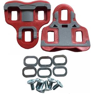 ELEVEN Tacchette Corsa Look Keo Grip Rosse 6° - Peso 80 gr