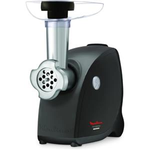 Moulinex ME4728 Successor Tritacarne, 2000 W, 3 Accessori, Taglio perfetto fino a 2,3 kg/min, Maniglia per Trasporto, Lame Autoaffilanti, Nero