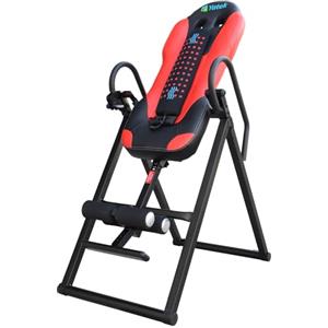 YATEK Panca a Inversione Piegabile con massaggiatore Deluxe, Tavola di Inversione Robusto e con possibilità di inversione Totale, Supporta Fino a 150 kg