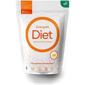 Orangefit Frullato Sostitutivo Pasto Vaniglia - Ricco di Proteine - Frullati Dietetici per Dimagrire - 850g (13 frullati)
