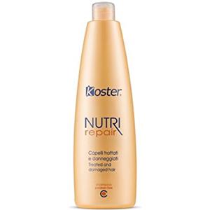 Koster Nutri Repair Shampoo 1000 ml - Shampoo Rigenerante per Capelli Trattati e Danneggiati con Glicerina Vegetale