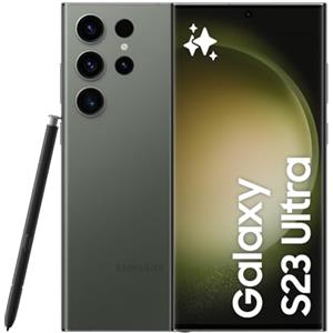 Samsung Galaxy S23 Ultra AI-Android Smartphone 256 GB, batteria da 5.000 mAh, smartphone senza contratto, verde, con 36 mesi di garanzia del produttore [esclusiva su Amazon]