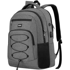 YAMTION 17.3 Pollici Zaino Scuola Uomo e Donna,Zaino Scuola Superiore Adolescenti Adulti Maschio Zaino per Media Università Lavoro Ufficio