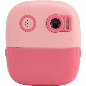 OEBUAFI Macchina Fotografica per Bambini Macchina Fotografica a Stampa Istantanea Schermo HD da 2,4 Pollici con Messa a Fuoco Automatica a Doppio Obiettivo per Ragazze e Ragazzi (PINK)