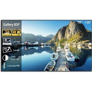Wupro Gallery Schermo Proiettore Fisso BSP ALR Con Cornice Sottile, Supporto 4K/8K, HDR, Attivo 3D, 120 Pollici Per Proiettori A Ultra Corta Distanza E Ambienti Con Molta Luce Naturale