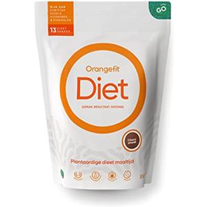 Orangefit Frullato Sostitutivo Pasto Cioccolato - Ricco di Proteine - Frullati Dietetici per Dimagrire - 850g (13 frullati)