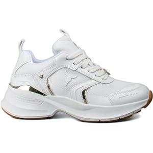Windsor Smith, Knockout, Scarpe Zeppa Running Moda Fashion (White Rosegold, Sistema Taglie Calzature EU, Adulto, Numero, Media, 39)