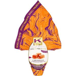CAIYA Dolci Preziosi Uovo Ernst Knam al Cioccolato Bianco e Caramello Salato 260g