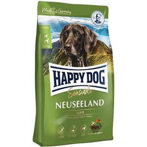 Happy Dog Supreme Sensible Neuseeland - Alimento Secco Completo per Cani Adulti di Media e Grossa Taglia con Agnello - 4 Kg