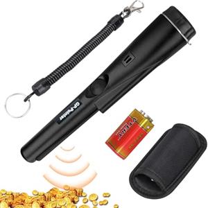 Frogetu Metal Detector,Impermeabile Pinpointer Metal Detector,Rilevatore di Metalli Portatile,Localizzatore Puntatore di Metallo,per Caccia di Oro Tesoro