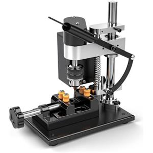 Candeon Mini trapano a pianta, 200 W, in miniatura, trapano a colonna, 50 mm, 4000 rpm, 7 marce, piccolo portatile, mini drill pressa per metallo, legno, acrilico