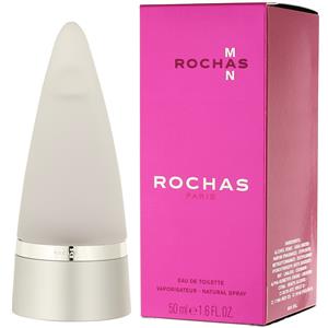 Rochas Man Eau de Toilette 50 ml - Fragranza Maschile Elegante con Note di Bergamotto, Lavanda e Caffè