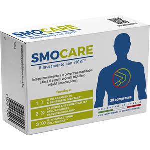 HERBIT Smocare Rilassamento - Integratore Alimentare 20 Compresse con SIGST per il Rilassamento e il Tono dell'Umore