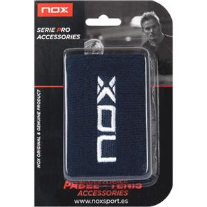 Nox Polsiera Unisex Blu e Bianca - Confezione da 2, Massimo Comfort in Cotone