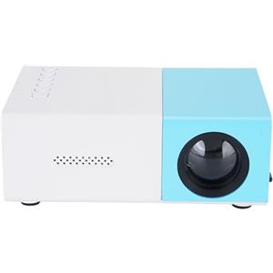 Tosuny Proiettore Intelligente, Mini Proiettore Full HD 1080p con luminosità 100si 6000lm, Altoparlante Incorporato, Compatibile con Laptop Stick Smartphone Tv Stick, per Home Theater