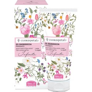 Helan Cuor di Petali Infinita Gel Bagnodoccia Fragrante 200 ml - Deterge e Idrata con Acqua di Petali di Rose Antiche