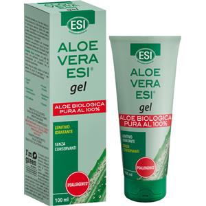 ESI Aloe Gel Puro 100ml - Gel Idratante e Lenitivo con Aloe Vera Biologica