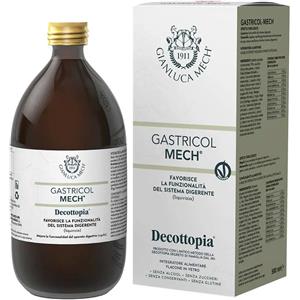 Gianluca Mech - Gastricol Mech, Integratore Alimentare Keto da 500 ml con Liquirizia e Camomilla, Favorisce la Digestione e Contrasta il Gonfiore Addominale, Vegan