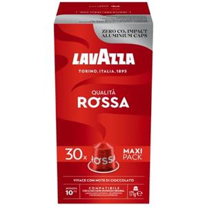 Lavazza 30 Capsule in alluminio Qualità Rossa Lavazza compatibili Nespresso