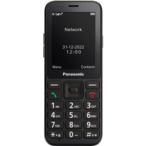Panasonic KX-TU250 - Cellulare Telefono per Anziani 2.4 colore Nero - KX-TU250EXB