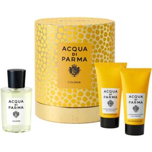 Acqua di Parma Set Regalo Holiday Collection: Eau de Cologne 100ml, Sapone Mani e Corpo 75ml, Crema Mani e Corpo 75ml