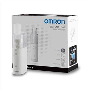 Omron MicroAir U100 Nebulizzatore Portatile Aerosol a Batteria, 1 Pezzo