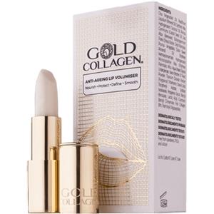 Minerva Research Labs Gold Collagen Lip Volumiser 50g - Balsamo Labbra Idratante Anti-età con Collagene e Vitamina E