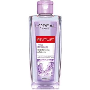 L'Oréal Paris Tonico Rimpolpante Revitalift Filler 200 ml - Idrata, Rinfresca e Leviga la Pelle con Acido Ialuronico