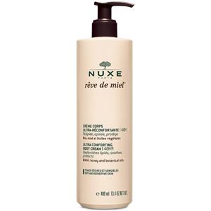 Nuxe Rêve De Miel Crema Corpo Ultra-Comfort 48H al Miele 400ml - Idratante e Nutriente per Pelli Secche e Sensibili