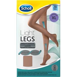 Dr. Scholl's Lightlegs Collant a Compressione Graduata 20 Denari Taglia XL Colore Nude