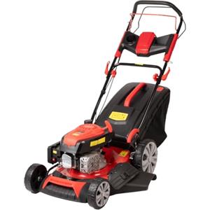 A.M.C. Tagliaerba a scoppio semovente 4in1-4 CV - Tosaerba a benzina - Motore 170cc 4 tempi con autotrazione - Larghezza di taglio 51cm - Mulching - cesto di raccolta 60L