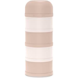 Suavinex Dosatore Latte in Polvere e Cereali. Con 4 scomparti, beccuccio e chiusura a vite. Lavabile in lavastoviglie. Bonhomia, Colore Rosa