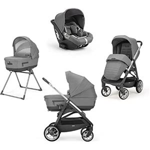 Inglesina Carrelli con navicelle di marca Inglesina. Modello SYSTEM QUATTRO APTICA CAB KENSINGTON GREY