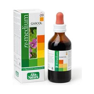 Alta Natura Remedium 09 Gascol Gocce 100 ml - Integratore per il Benessere Gastrointestinale