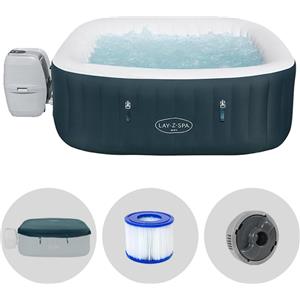 Bestway Lay-Z-Spa Ibiza AirJet 6002U - Ø180x66 cm - Piscina idromassaggio spa per 4-6 Persone