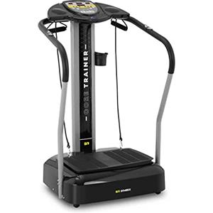 GR Gymrex Gymrex Pedana Vibrante Basculante Professionale Oscillante Fitness GR-MG39 (120 kg, Twister, 53 x 37 cm)