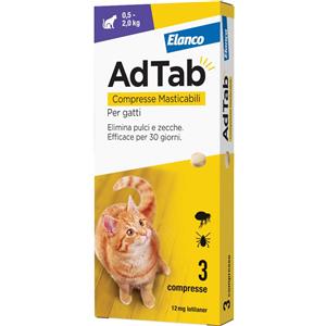 Elanco italia spa Adtab Compresse Masticabili Per Gatti
