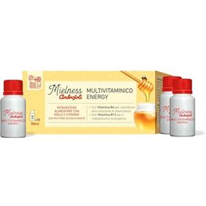Ambrosoli Multivitaminico Energy con Miele - Integratore Stanchezza e Affaticamento - Vitamine B6 B12 - Metabolismo Energetico - 10 Flaconcini 10ml