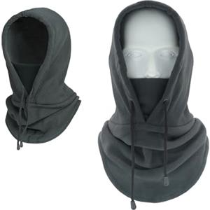 LINSOCLE Passamontagna Invernale per la casa, Balaclava Cappello, Passamontagna in Pile Invernale, Berretto da Collo, Berretto Passamontagna con Cappuccio Antivento e Caldo, per Uomo e Donna