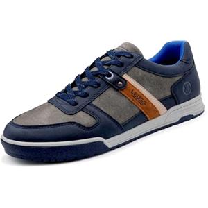 LEOSS ORIGINAL Scarpe Sportive Uomo Scarpe Running Uomo Ammortizzate per Corsa Camminare (Navy, 43 EU, MU9565-3)