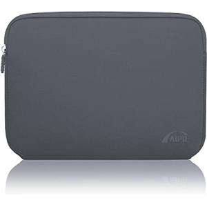 AIPIE Custodia PC 17 17,3 Pollici Borsa Porta 41x30,5cm Computer Portatile Compatibile con Acer, Asus, Dell, Lenovo, HP Custodia Notebook Laptop Cover Sleeve Grigio, 17 Pollici