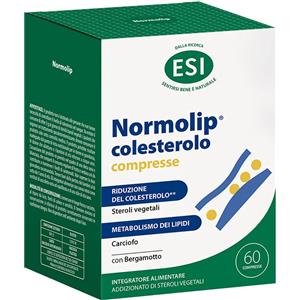 ESI Normolip - Integratore per il colesterolo con steroli vegetali e estratti di bergamotto e carciofo - 60 compresse