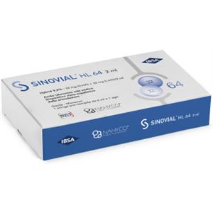 IBSA FARMACEUTICI ITALIA Srl Sinovial HL Hybrid - Siringa preriempita 2 mL con Acido Ialuronico 3,2% per terapia artrosica