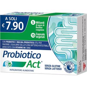 F&F Probiotico act 15 capsule vegetali - F&F - 985999453