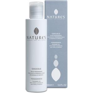Nature's Olio Massaggio Coccole 150ml - Nutriente ed Emolliente, Adatto per Adulti e Bambini