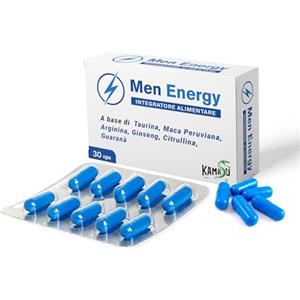 Kamasù Integratore Pillole uomo effetto prolungato. Integratori maca peruviana Arginina e Taurina Supporto a Energia, Vitalità e Resistenza Fisica Quotidiana Citrullina guaranà Ginseng
