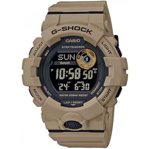 Casio Orologio Digitale Quarzo Uomo con Cinturino in Plastica GBD-800UC-5ER,Beige